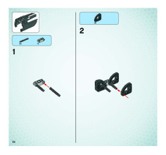 LEGO 8697 instructions page 24 – build guide