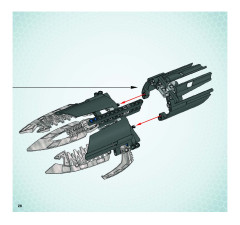 LEGO 8697 instructions page 28 – build guide