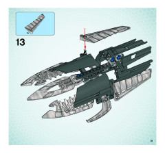 LEGO 8697 instructions page 31 – build guide