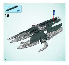 LEGO 8697 instructions page 34 – build guide