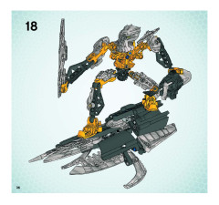 LEGO 8697 instructions page 36 – build guide