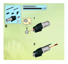 LEGO 8698 instructions page 12 – build guide