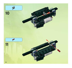 LEGO 8698 instructions page 20 – build guide