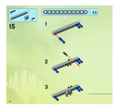 LEGO 8698 instructions page 24 – build guide