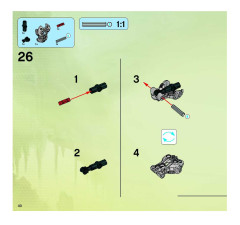 LEGO 8698 instructions page 40 – build guide