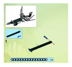 LEGO 8698 instructions page 8 – build guide