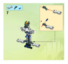 LEGO 8699 instructions page 11 – build guide