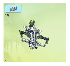 LEGO 8699 instructions page 18 – build guide