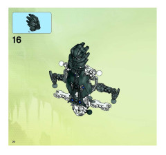 LEGO 8699 instructions page 20 – build guide