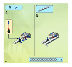 LEGO 8699 instructions page 24 – build guide