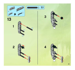 LEGO 8699 instructions page 29 – build guide