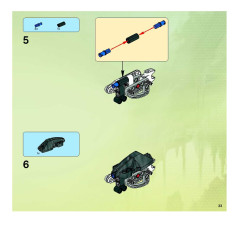 LEGO 8699 instructions page 33 – build guide