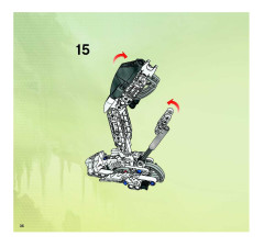 LEGO 8699 instructions page 36 – build guide