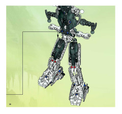 LEGO 8699 instructions page 38 – build guide