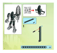 LEGO 8699 instructions page 4 – build guide