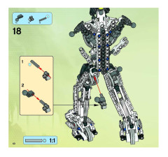 LEGO 8699 instructions page 40 – build guide