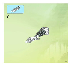 LEGO 8699 instructions page 47 – build guide