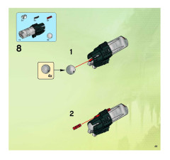 LEGO 8699 instructions page 49 – build guide