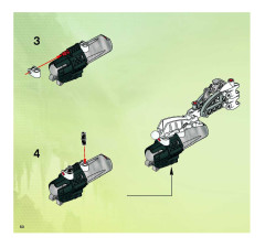 LEGO 8699 instructions page 50 – build guide