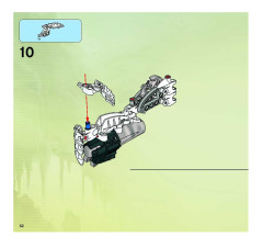 LEGO 8699 instructions page 52 – build guide