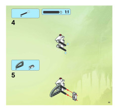 LEGO 8699 instructions page 55 – build guide