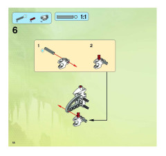 LEGO 8699 instructions page 56 – build guide