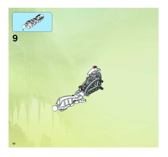 LEGO 8699 instructions page 58 – build guide