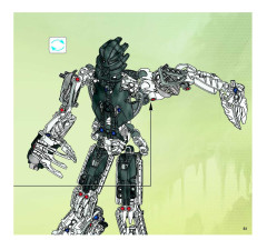 LEGO 8699 instructions page 61 – build guide