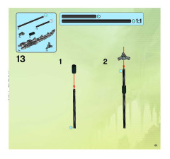 LEGO 8699 instructions page 63 – build guide