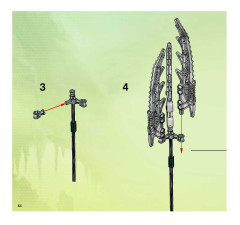 LEGO 8699 instructions page 64 – build guide