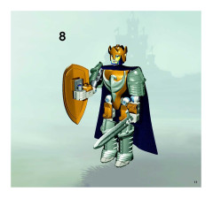 LEGO 8701 instructions page 11 – build guide