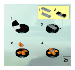 LEGO 8701 instructions page 21 – build guide