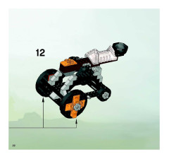 LEGO 8701 instructions page 22 – build guide