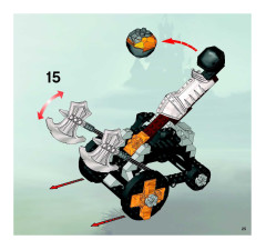LEGO 8701 instructions page 25 – build guide