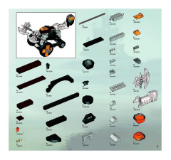 LEGO 8701 instructions page 3 – build guide