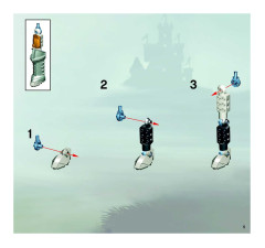 LEGO 8701 instructions page 5 – build guide