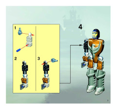 LEGO 8701 instructions page 7 – build guide