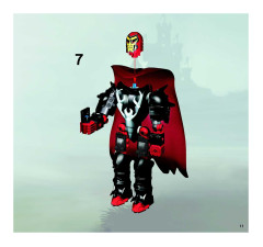 LEGO 8702 instructions page 11 – build guide