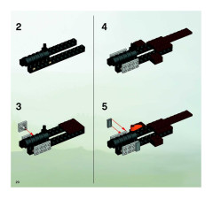 LEGO 8702 instructions page 20 – build guide