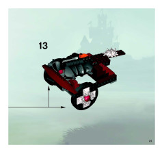 LEGO 8702 instructions page 23 – build guide