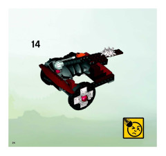 LEGO 8702 instructions page 24 – build guide