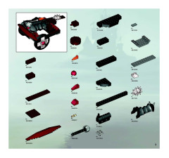 LEGO 8702 instructions page 3 – build guide