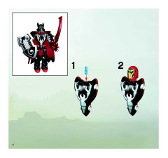 LEGO 8702 instructions page 4 – build guide