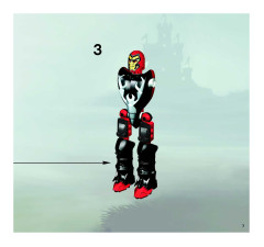 LEGO 8702 instructions page 7 – build guide