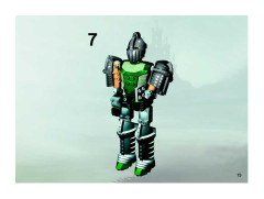 LEGO 8703 instructions page 13 – build guide