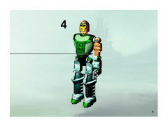 LEGO 8703 instructions page 9 – build guide