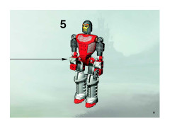 LEGO 8704 instructions page 11 – build guide