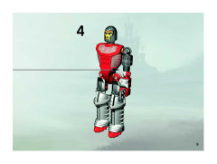 LEGO 8704 instructions page 9 – build guide