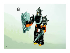 LEGO 8705 instructions page 14 – build guide