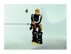 LEGO 8705 instructions page 9 – build guide